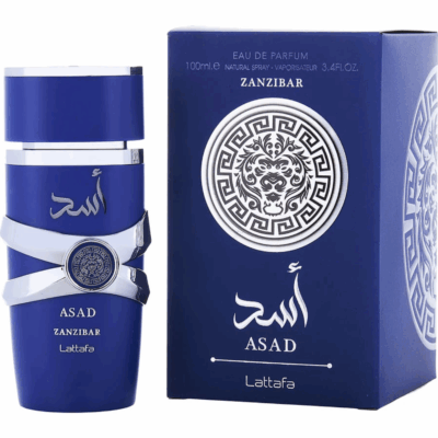 Lattafa Asad Zanzibar men Eau De Parfum Spray 3.4 oz